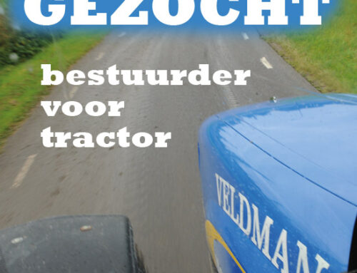 Tractorchauffeur gezocht